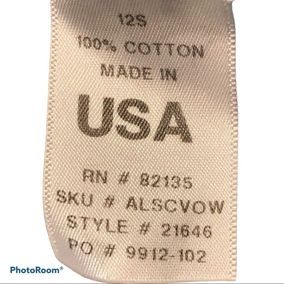 Fresh Produce 100% Cotton Blouse Tunic Floral Woman’s Size Small - Picture 4 of 6